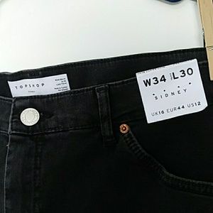 🤩BRAND NEW Topshop Sidney skinny jeans